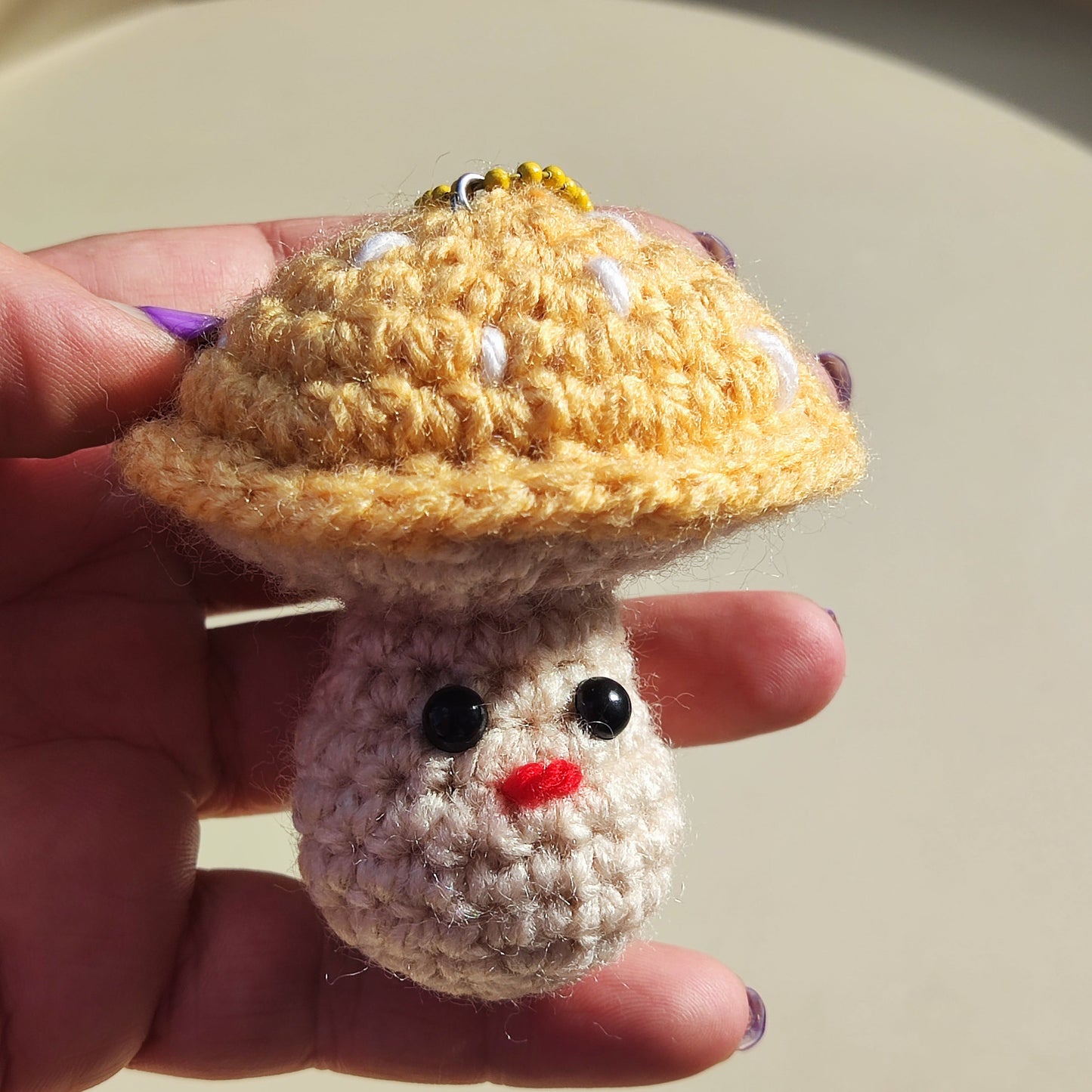 Cogumelo em Crochê
