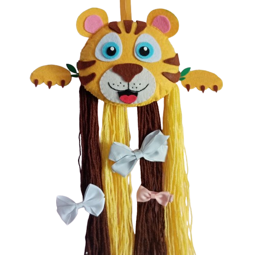 Tigre Organizador de Molas de Cabelo