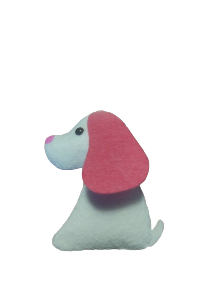 🐶 Cãozinho Fofo em Feltro